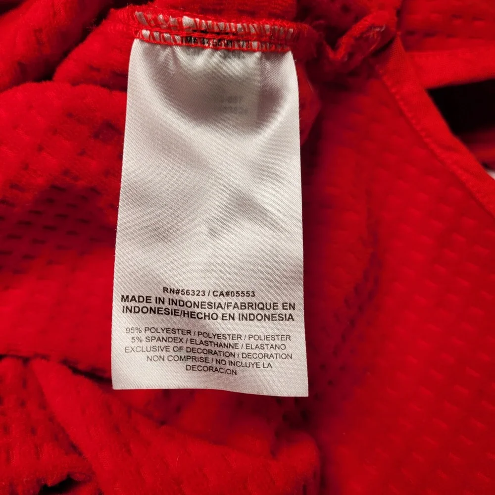 Nike‎ NFL Kansas City Chiefs Mens XXL Red Excellent Onfield Waffle Knit  908892
